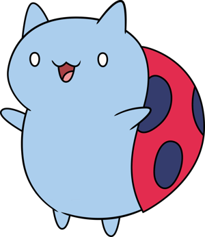This is the Avatar Image for the Catbug (Bravest Warriors) AI Voice and Text to Speech Generator